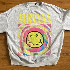 H&M Nirvana Crew Neck